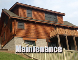  Clinton, Kentucky Log Home Maintenance